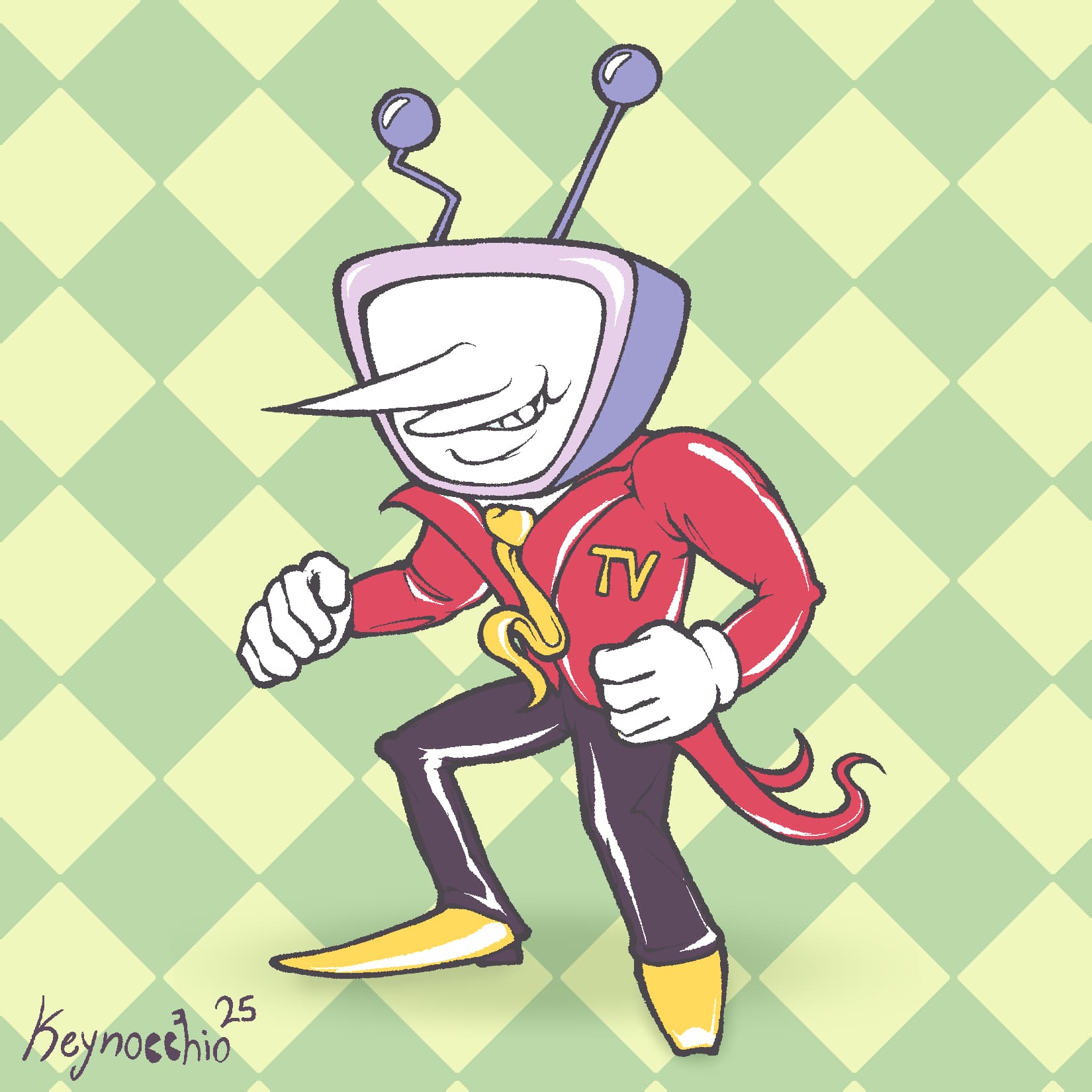 Tenna, Deltarune Fanart